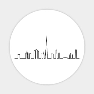 Dubai Skyline Magnet